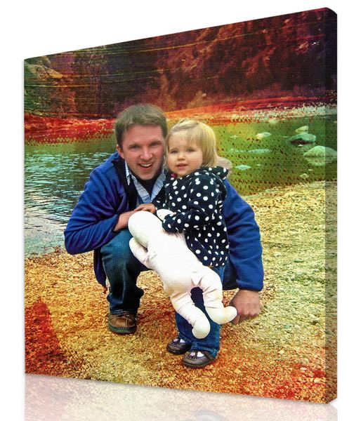 Personalized Pop Art Photo | Artist Touch - Photo to Canvas 