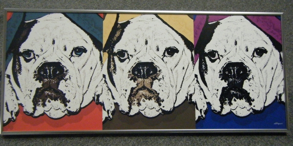 Personalized Pop Art Photo | Warhol style 3 panels 