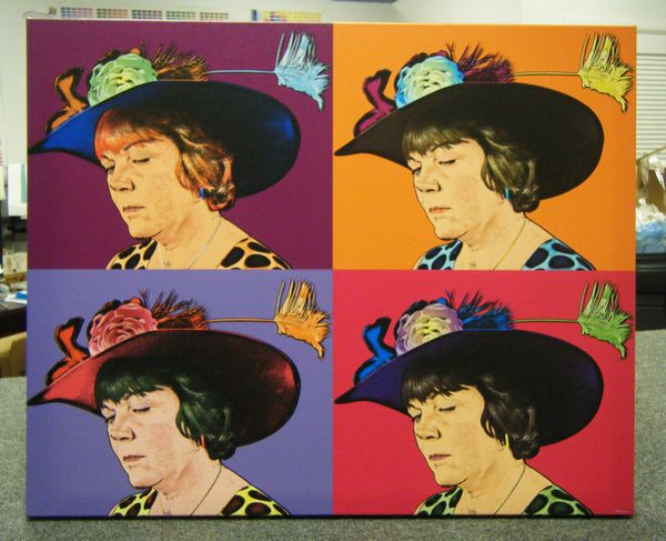Personalized Pop Art Photo | Warhol style 4 panels 