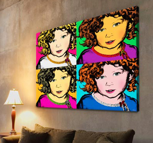 Preview Warhol style - Gallery wrap stretched canvas 1.5