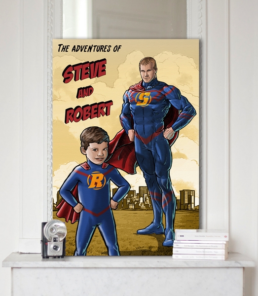 Personalized Pop Art Photo | Superhero - Series II 