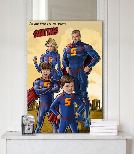 Personalized Pop Art Photo | Superhero - Series II 