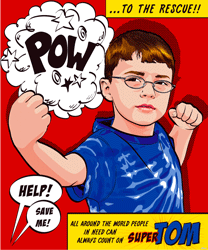 Kids Superhero III - POW