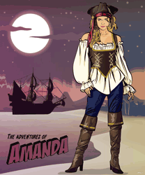 Pirate Woman - Moonlight II