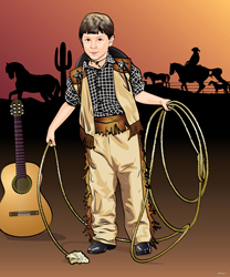 Kids - Cowboy - Rodeo