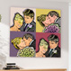 Warhol style 4 panels - Couples 