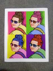 Warhol 4 Panel - Portraits for women