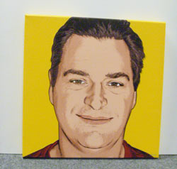 Warhol Style 1 Panel - Men Portraits