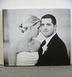 Photo To Canvas - Wedding Photo