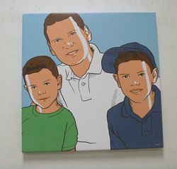 Custom Family Portraits - Classic Comic Pop