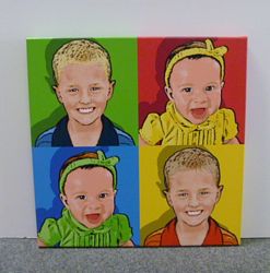 Warhol Kid Portraits
