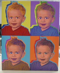 Classic Warhol Baby Portraits