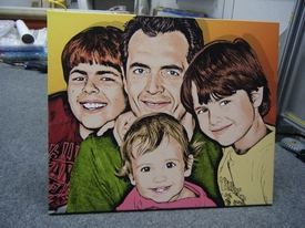 warholStyle Group -  Gallery wrap canvas