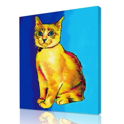 Pet-glo cat portraits