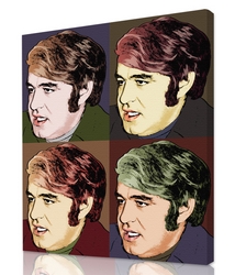 Warhol style Canvas Print Art Husband Gift Ideas