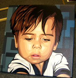 geometricStyle - Kids- Gallery wrap canvas