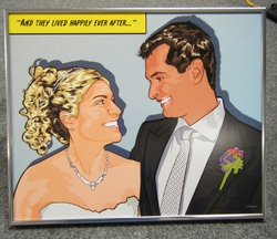 lichStyle - couple - Paper in metalic frame