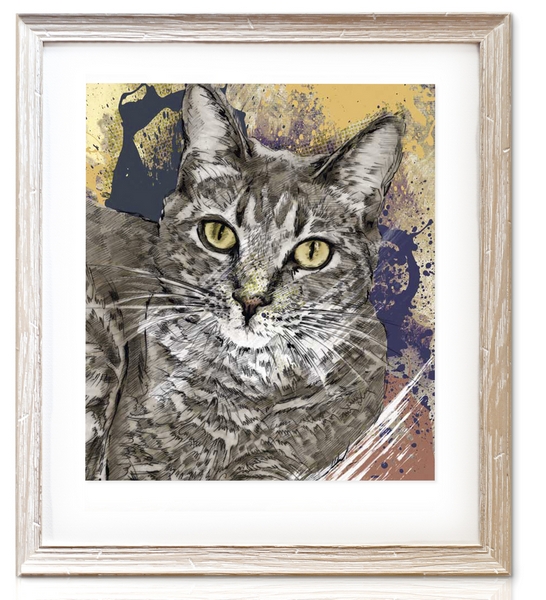 Cat Portraits & Cat Paintings