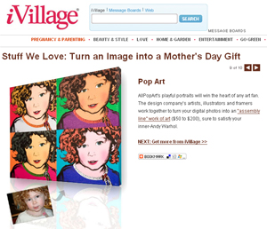 iVillage - Mother's Day gift list