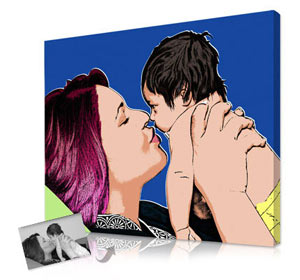warhol style, the original pop art classic.