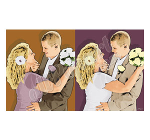 warhol style, the original pop art classic.