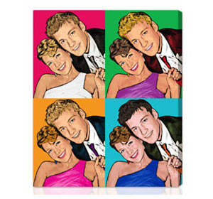 warhol style, the original pop art classic.