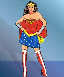 Women Superhero I - Plain