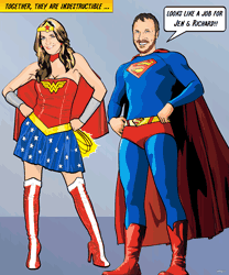 Couples Superheroes I - Plain