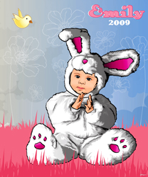 Kids Bunny Costume - Spring I